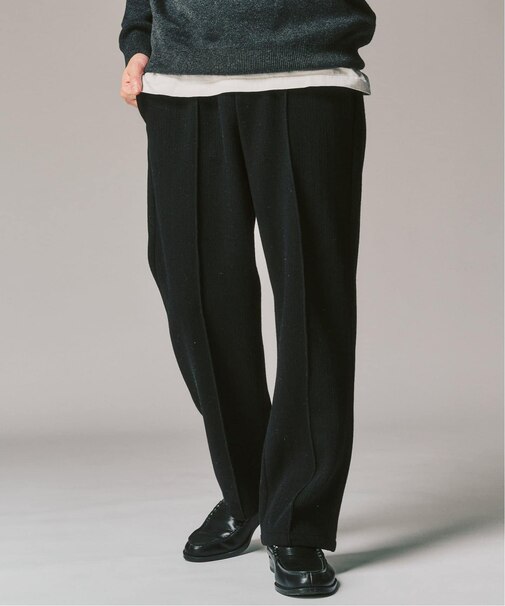 ニットジャージーイージーパンツ