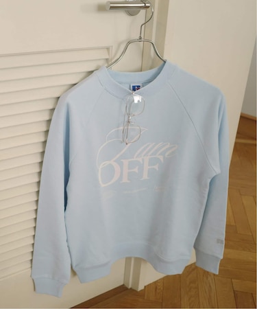 RUSSELL×LOUNA コンパクトスウェット