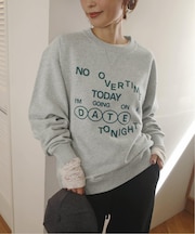 RUSSELL×LOUNA ロゴスウェット