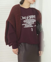 RUSSELL×LOUNA ロゴスウェット