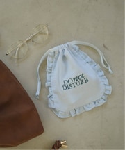 LOUNA SLOBE別注 巾着ポーチ