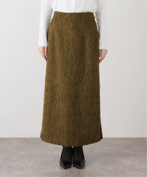 シャギーアイラインスカート