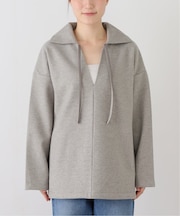 フラットカラースキッパープルオーバー