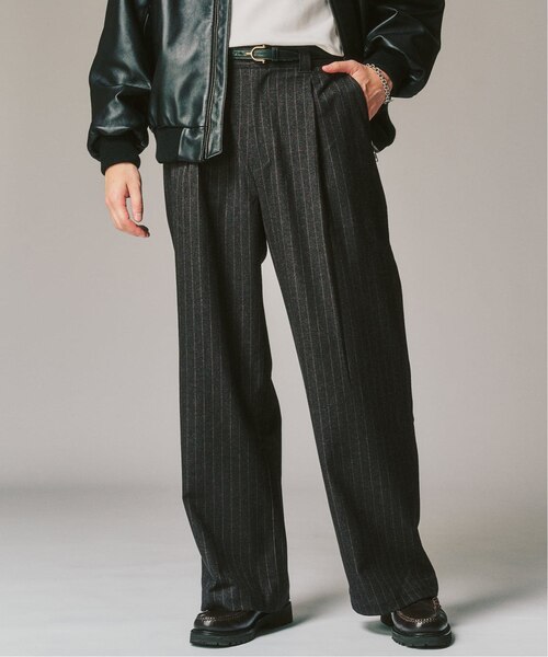 「FINAL PRICE」撥水リサイクルナイロン ワイドイージー スラックス WOOSTEDLIKE】ワイドイージースラックス｜フォーワンセブン