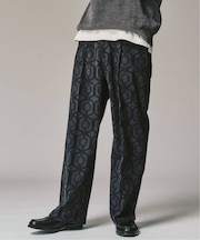 PRINT CORDUROY EASY パンツ