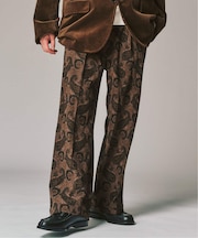 PRINT CORDUROY EASY パンツ