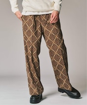 PRINT CORDUROY EASY パンツ