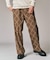PRINT CORDUROY EASY パンツ