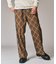 PRINT CORDUROY EASY パンツ