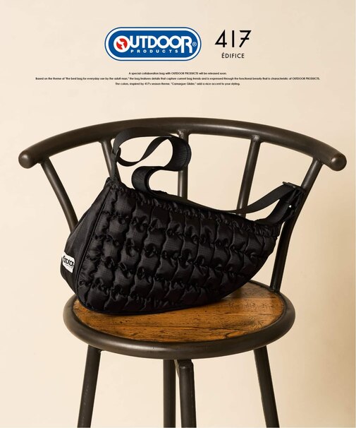 OUTDOOR PRODUCTS 417別注 QUILTING SHOULDER
