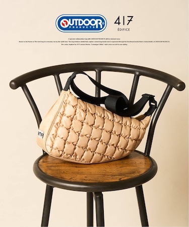 OUTDOOR PRODUCTS 417別注 QUILTING SHOULDER