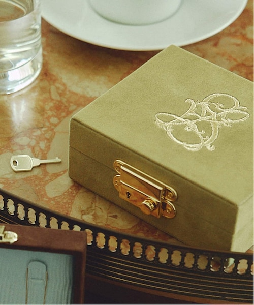 SLOBE IENA Ex-Libris Paris 別注 アクセサリーボックス Ex-Libris Paris SLOBE別注 アクセサリーボックス｜フォーワンセブン