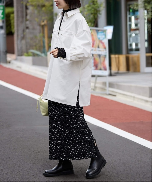 LE DENIM フィールドオーバーチュニック