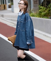 LE DENIM フィールドオーバーチュニック