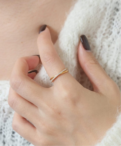 《WEB限定サイズあり》ODUL/オジュール SLOBE別注 クロスリング