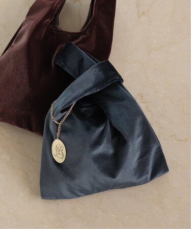 Ex-Libris Paris SLOBE別注 ベロアバッグ