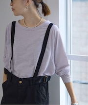 シアー天竺ニュアンスプルオーバー