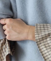 SLOBE ペタルチェーンブレスレット K10