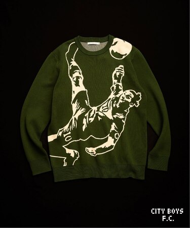 【CITY BOYS FC / シティボーイズFC】417別注 bad boy Sweater