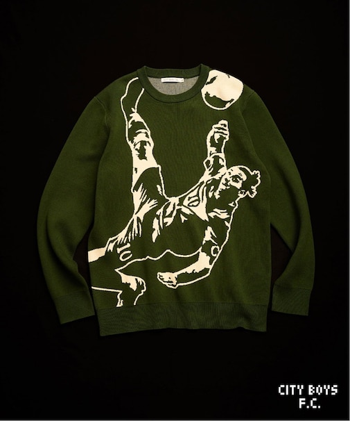 【CITY BOYS FC / シティボーイズFC】417別注 bad boy Sweater