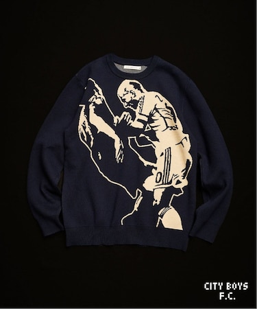 【CITY BOYS FC / シティボーイズFC】417別注 bad boy Sweater