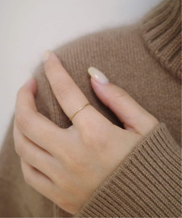 《追加2》SLOBE カットワイヤーリング K10