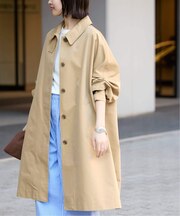 《ネイビーのみWEB限定》ドルマンスリーブコート