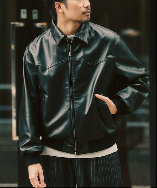 ジャケット・アウター SHEEP LEATHER SPORTS JACKET SANTA FE SHEEP LEATHER JACKET / シープサンタフェジャケット｜フォー