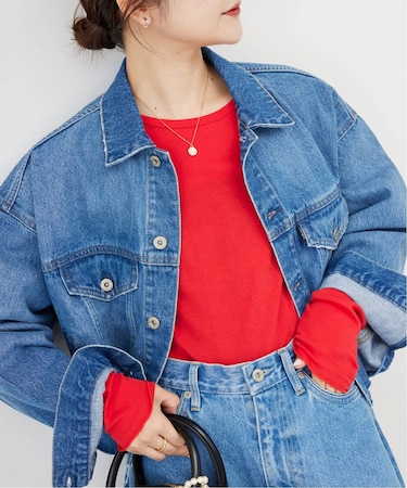 《追加8》miller SLOBE別注 SHEER RIB クルーネック