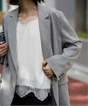 《追加》サテンレースキャミソール