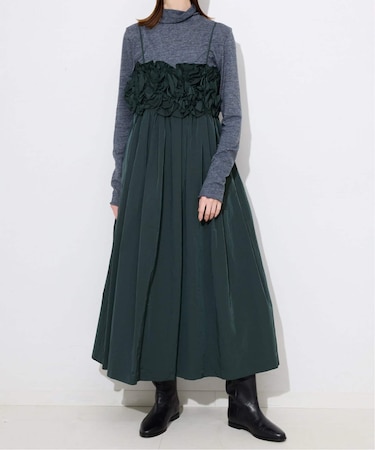 habi フリルキャミドレス