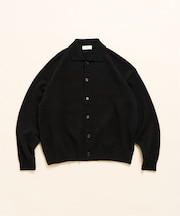 ステッチ ニットカーディガン