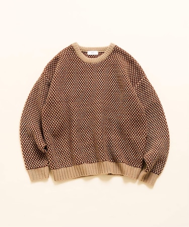 ポップコーンクルーニット