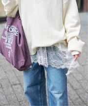 《追加4》レースコンビカットソー