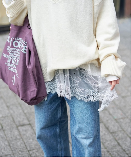 《追加4》レースコンビカットソー