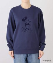 +81BRANCA/ハチイチブランカ SLOBE別注 ミッキースウェット