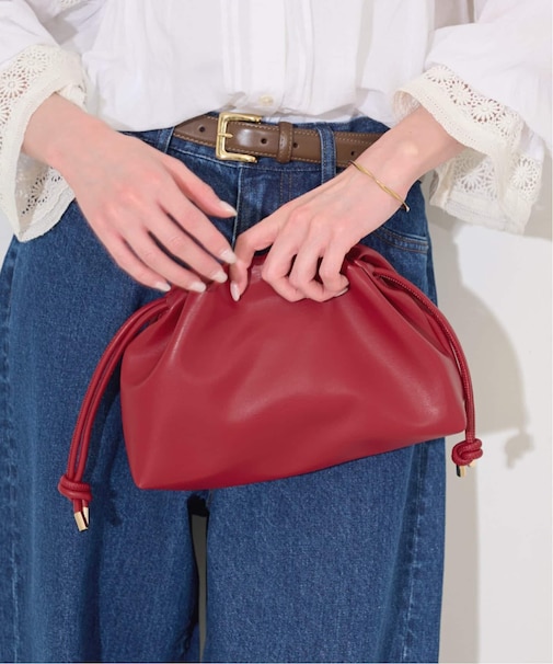 《追加》SLOBE 3WAY スムース巾着バッグ