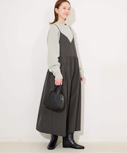 マットタフタキャミワンピース