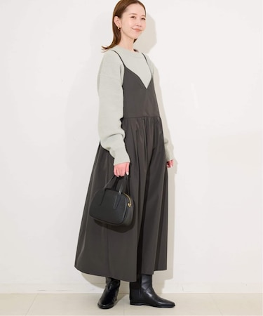 マットタフタキャミワンピース