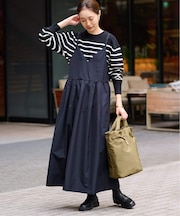 マットタフタキャミワンピース