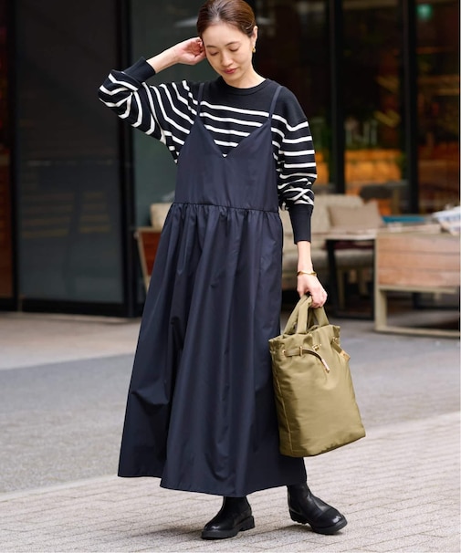 マットタフタキャミワンピース