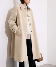 Super100s ステンカラーコート