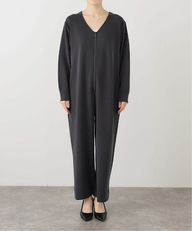 起毛ジャージーオールインワン