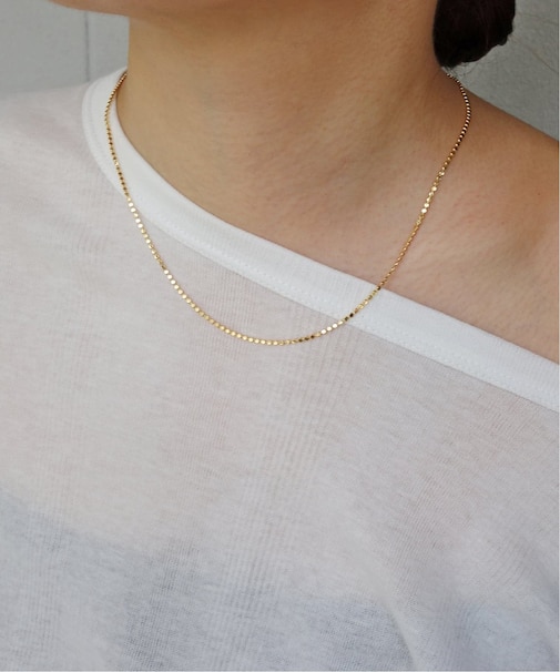 SLOBE シンプルネックレス