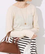 《追加》miller SLOBE別注 SHEER RIB クルーネック