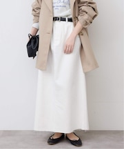 LE DENIM BOXY TUCK デニムスカート