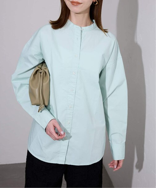 《追加2》ROYAL NAVY/ロイヤルネイビー SLOBE別注 バンドカラーシャツ