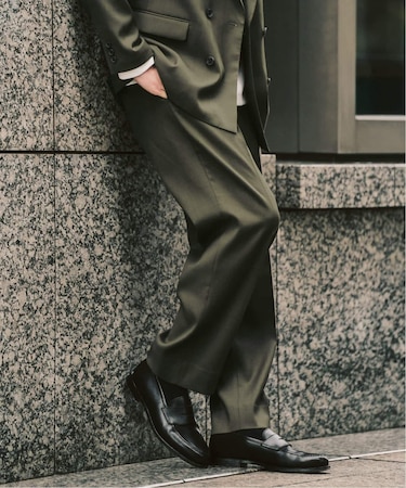 TWツイル 2タックパンツ ”セットアップ着用可能”