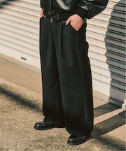 TRツイル ワイドイージーパンツ