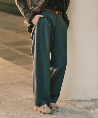 TRツイル ワイドイージーパンツ